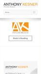 Mobile Screenshot of anthonykesner.com